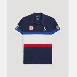 Polo Ralph Lauren Team USA Olympic Team 2024 USA Polo Shirt Navy XXL NWT